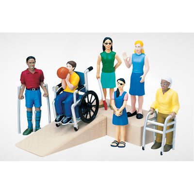 Friends with Diverse Abilities Figures, Set of 6