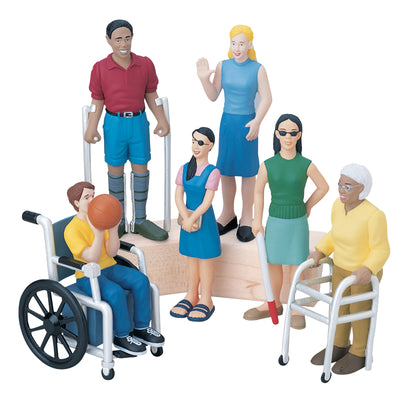 Friends with Diverse Abilities Figures, Set of 6