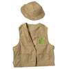 Nature Explorer Toddler Dress-Up, Vest & Hat