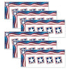 All Around the Board Trimmer, Stars & Stripes, 43' per Pack, 6 Packs