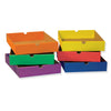 Drawers for 6-Shelf Organizer, 6 Assorted Colors, 2-1-2"H x 10-1-4"W x 13-1-4"D, 6 Drawers
