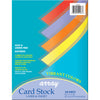 Vibrant Card Stock, 5 Assorted Colors, 8-1-2" x 11", 100 Sheets