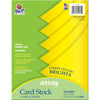 Card Stock, Lemon Yellow, 8-1-2" x 11", 100 Sheets