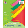 Bright Card Stock, 5 Assorted Colors, 8-1-2" x 11", 100 Sheets