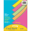 Hyper Card Stock, 5 Assorted Colors, 8-1-2" x 11", 100 Sheets
