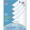 Card Stock, Classic White, 8-1-2" x 11", 100 Sheets