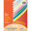 Pastel & Bright Card Stock Assortment, 10 Colors, 8-1-2" x 11", 250 Sheets