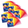 Construction Paper, Warm Assorted, 9" x 12", 50 Sheets Per Pack, 5 Packs