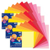 Construction Paper, Warm Assorted, 12" x 18", 50 Sheets Per Pack, 3 Packs