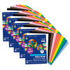 Construction Paper, Standard Assorted, 9" x 12", 50 Sheets Per Pack, 5 Packs