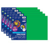 Construction Paper, Festive Green, 12" x 18", 50 Sheets Per Pack, 5 Packs