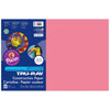 Construction Paper, Shocking Pink, 12" x 18", 50 Sheets Per Pack, 5 Packs