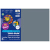 Construction Paper, Slate, 12" x 18", 50 Sheets Per Pack, 5 Packs