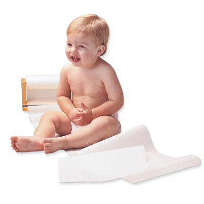 Changing Table Paper Roll, White, 14-1-2" x 225', 1 Roll