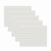 Newsprint Handwriting Paper, Alternate Dotted, Grade 1, 1" x 1-2" Ruled Long, 11" x 8-1-2", 500 Sheets Per Pack, 5 Packs
