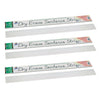 Dry Erase Sentence Strips, White, 1-1-2" X 3-4" Ruled, 3" x 24", 30 Per Pack, 3 Packs
