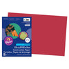 Construction Paper, Red, 12" x 18", 50 Sheets Per Pack, 5 Packs