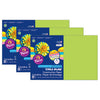 Construction Paper, 5 Assorted Hot Colors, 12" x 18", 50 Sheets Per Pack, 3 Packs