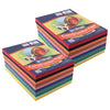 Lightweight Construction Paper, 10 Assorted Colors, 6" x 9", 500 Sheets Per Pack, 2 Packs