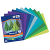 Construction Paper, Cool Assorted, 9" x 12", 150 Sheets Per Pack, 3 Packs