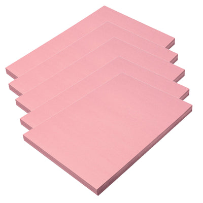 Construction Paper, Pink, 12" x 18", 100 Sheets Per Pack, 5 Packs