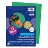 Construction Paper, Holiday Green, 9" x 12", 50 Sheets Per Pack, 10 Packs