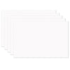 Construction Paper, Bright White, 12" x 18", 100 Sheets Per Pack, 5 Packs
