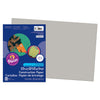 Construction Paper, Gray, 12" x 18", 50 Sheets Per Pack, 5 Packs