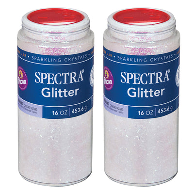 Glitter, Iridescent, 1 lb. Per Jar, 2 Jars