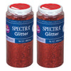 Glitter, Red, 1 lb. Per Jar, 2 Jars