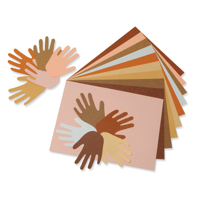 Shades of Me Construction Paper, 5 Assorted Skin Tone Colors, 9" x 12", 50 Sheets Per Pack, 5 Packs