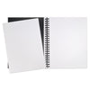 Poly Cover Sketch Book, Heavyweight, 12" x 9", 75 Sheets, Pack of 3