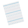 Sulphite Handwriting Paper, Dotted Midline, Grade 2, 1-2" x 1-4" x 1-4" Ruled Long, 10-1-2" x 8", , 500 Sheets Per Pack, 2 Packs