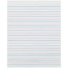 Sulphite Handwriting Paper, Dotted Midline, Grade 2, 1-2" x 1-4" x 1-4" Ruled Short, 8" x 10-1-2", 500 Sheets Per Pack, 2 Packs