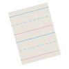 Newsprint Handwriting Paper, Dotted Midline, Grade 1, 5-8" x 5-16" x 5-16" Ruled Long, 10-1-2" x 8", 500 Sheets Per Pack, 3 Packs