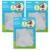 Small & Large Basic Shapes Clear Pegboards, 5 Per Pack, 3 Packs
