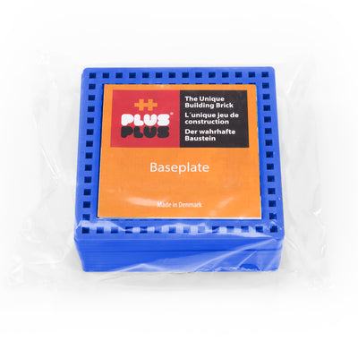 Plus-Plus® Baseplates, Classroom Pack, Blue, Set of 12