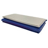 Toddler KinderMat w- Pillow Section, 3-4" thick, Blue-Gray