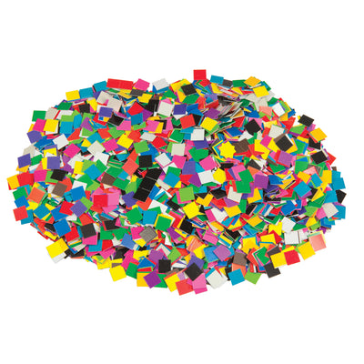 Double Color Mosaic Squares, 3-8", 10,000 Squares