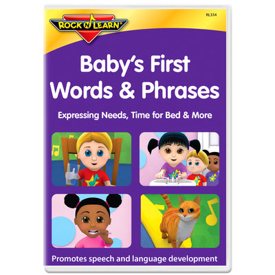 Baby's First Words DVD, Expressing Needs, Bedtime & More