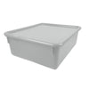 Double Stowaway® Tray with Lid, White