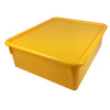 Double Stowaway® Tray with Lid, Yellow