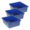 Double Stowaway® Tray Only, Blue, Pack of 3