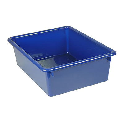 Double Stowaway® Tray Only, Blue, Pack of 3
