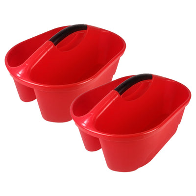 Classroom Caddy, Red, Pack of 2