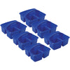 Small Utility Caddy, Blue, Pack of 6
