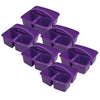 Small Utility Caddy, Purple, Pack of 6