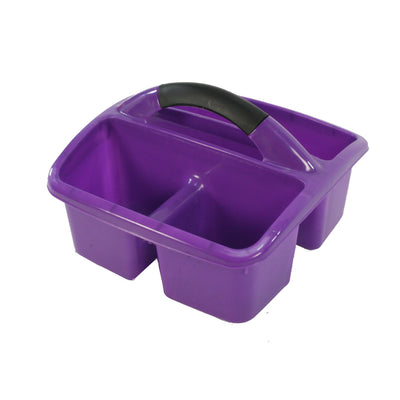 Deluxe Small Utility Caddy, Purple, Pack of 3
