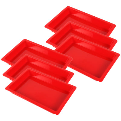 Small Creativitray®, Red, Pack of 6