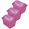 Jr. Treasure Chest, Pink Sparkle, Pack of 3
